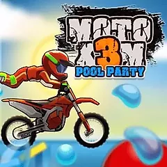 play Mini Moto X3M 5 Πάρτι στην Πισίνα – Παίξε Δωρεάν Παιχνί